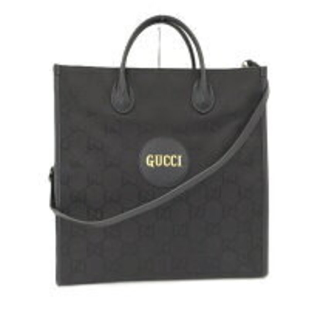 GUCCI Handbag Off the Grid GG Canvas Leather Black